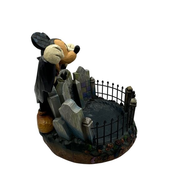 Disney Traditions Mickey Mouse Dracula Figurine By Jim Shore Enesco - Picture 5 of 9
